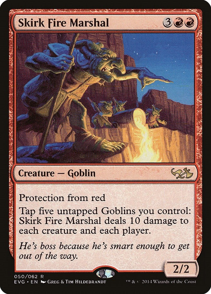 Image for Skirk Fire Marshal (50) [Duel Decks: Anthology]