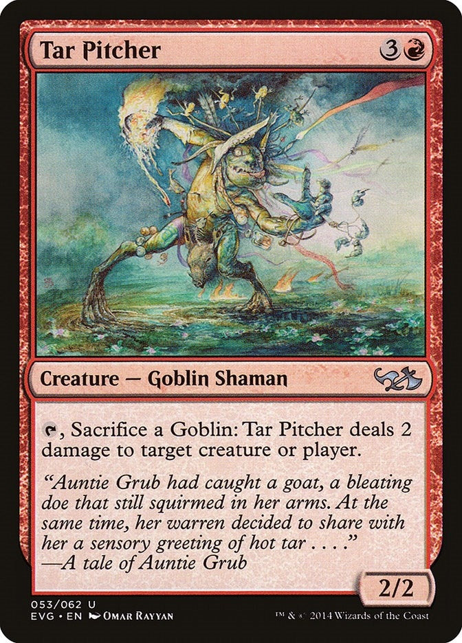 Image for Tar Pitcher (53) [Duel Decks: Anthology]