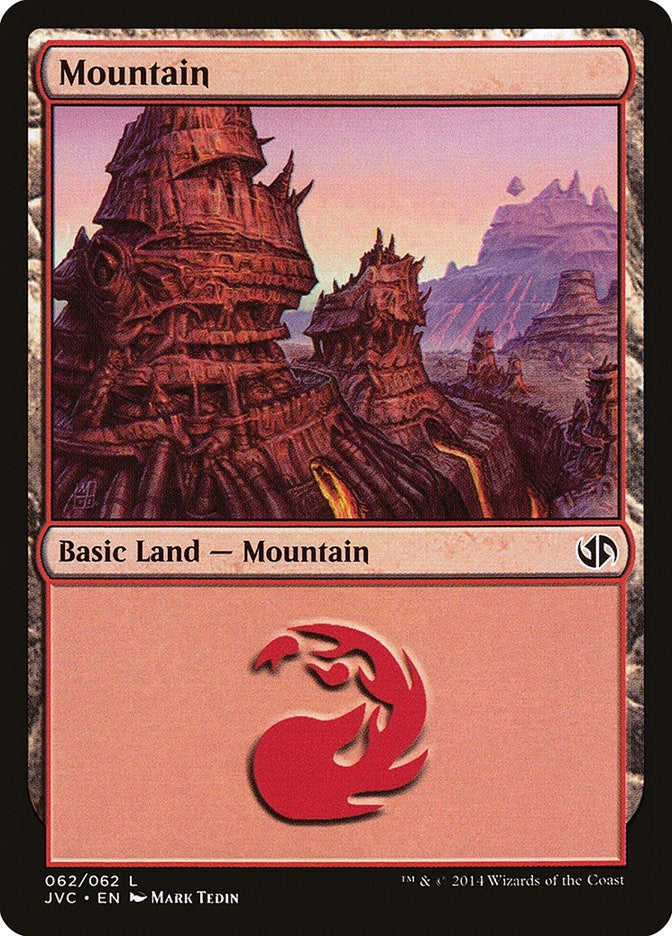 Image for Mountain (062) (JVC) (62) [Duel Decks: Anthology]