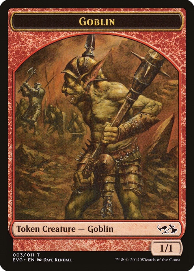 Image for Goblin Token (EVG) (3) [Duel Decks: Anthology]