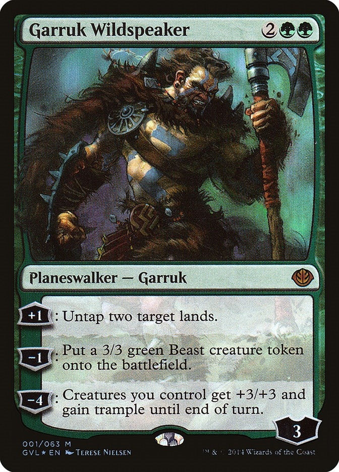 Image for Garruk Wildspeaker (1) [Duel Decks: Anthology]