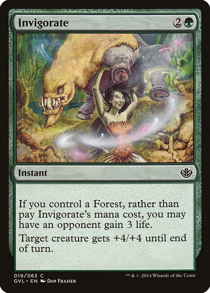 Image for Invigorate (19) [Duel Decks: Anthology]