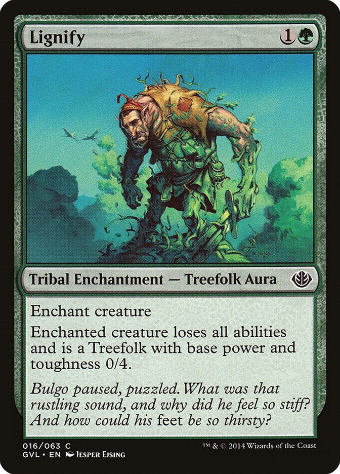 Image for Lignify (16) [Duel Decks: Anthology]