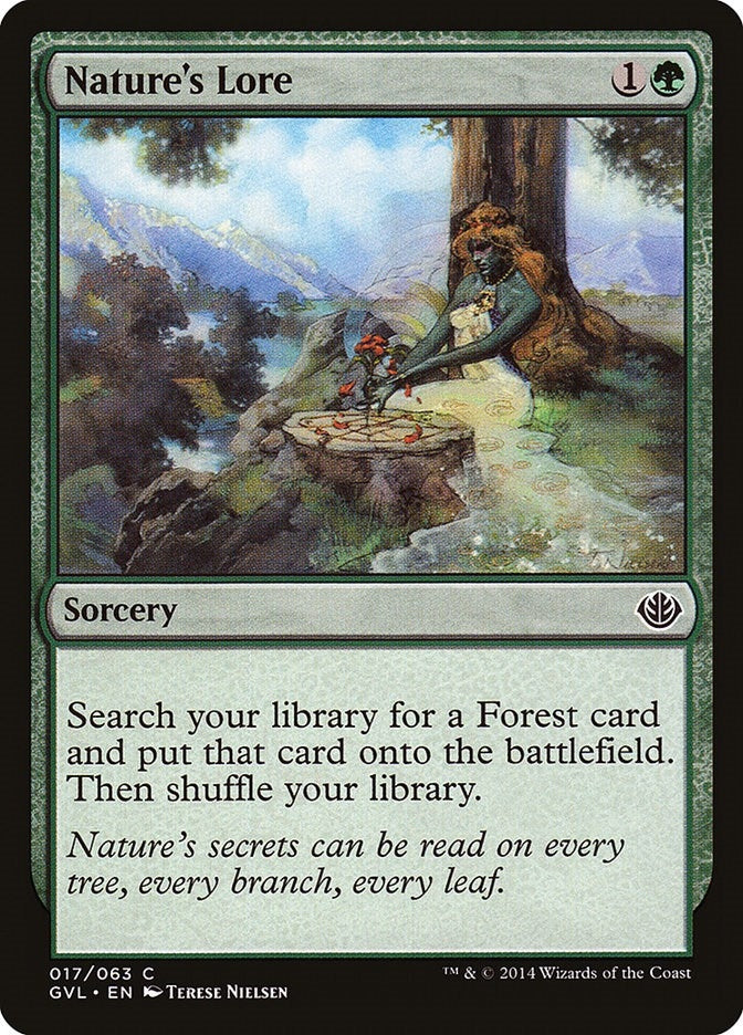 Image for Nature's Lore (17) [Duel Decks: Anthology]
