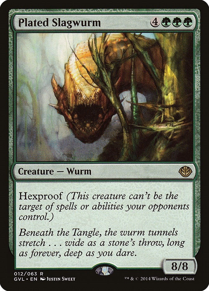 Image for Plated Slagwurm (12) [Duel Decks: Anthology]