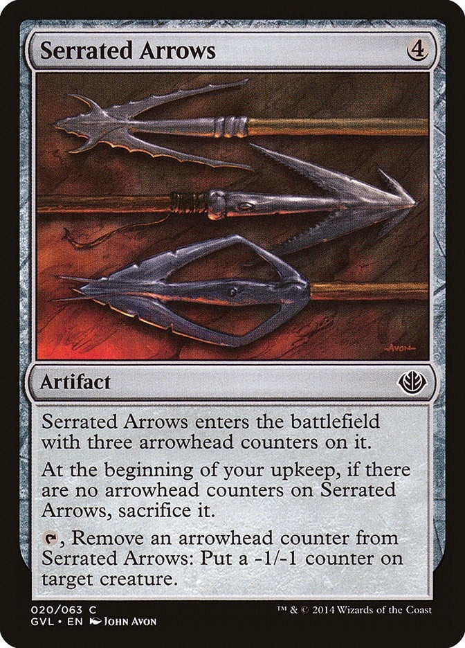 Image for Serrated Arrows (20) [Duel Decks: Anthology]