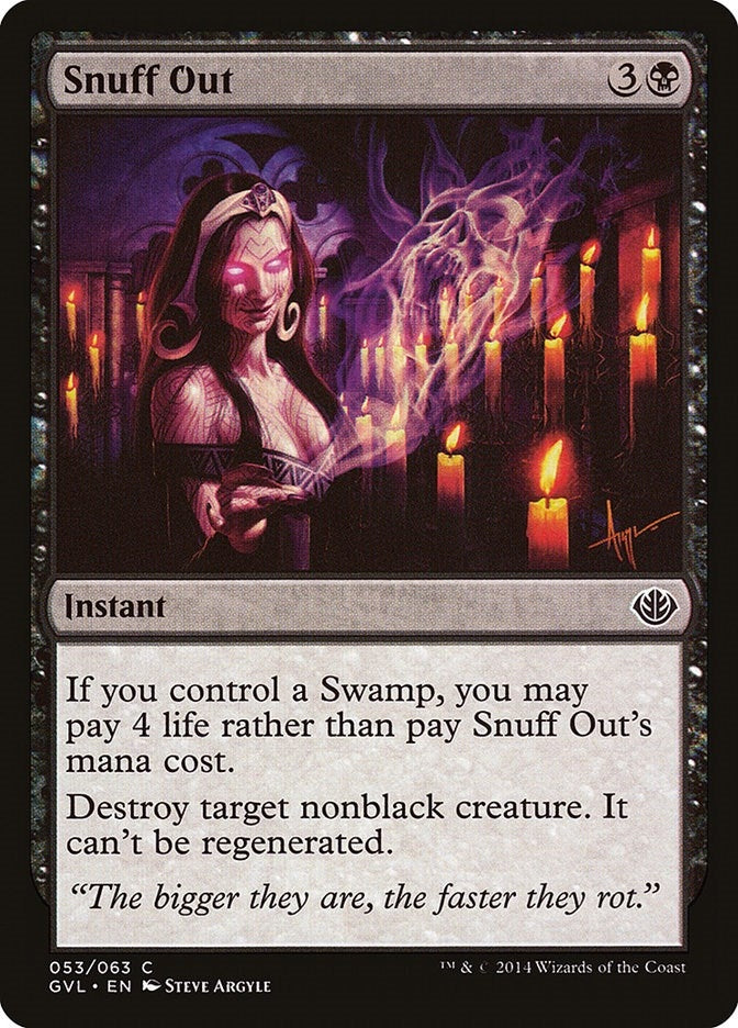 Image for Snuff Out (53) [Duel Decks: Anthology]