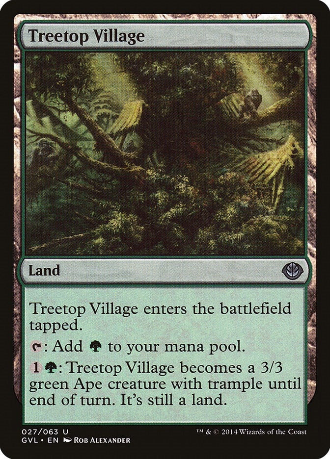 Image for Treetop Village (27) [Duel Decks: Anthology]