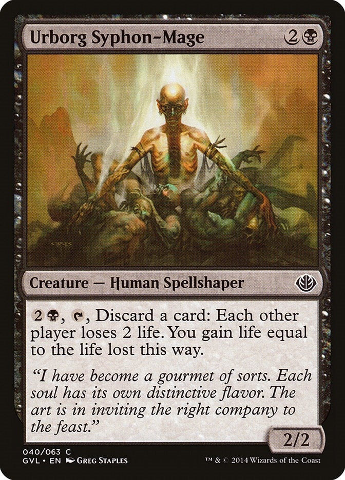 Image for Urborg Syphon-Mage (40) [Duel Decks: Anthology]