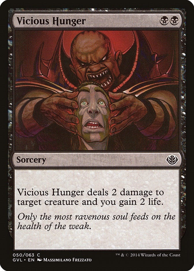 Image for Vicious Hunger (50) [Duel Decks: Anthology]