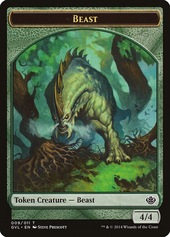 Image for Beast Token (009) (9) [Duel Decks: Anthology]