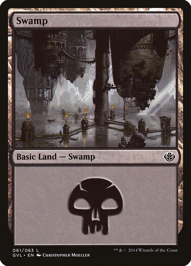 Image for Swamp (061) (GVL) (61) [Duel Decks: Anthology]