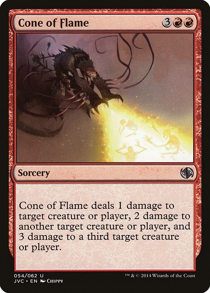Image for Cone of Flame (54) [Duel Decks: Anthology]