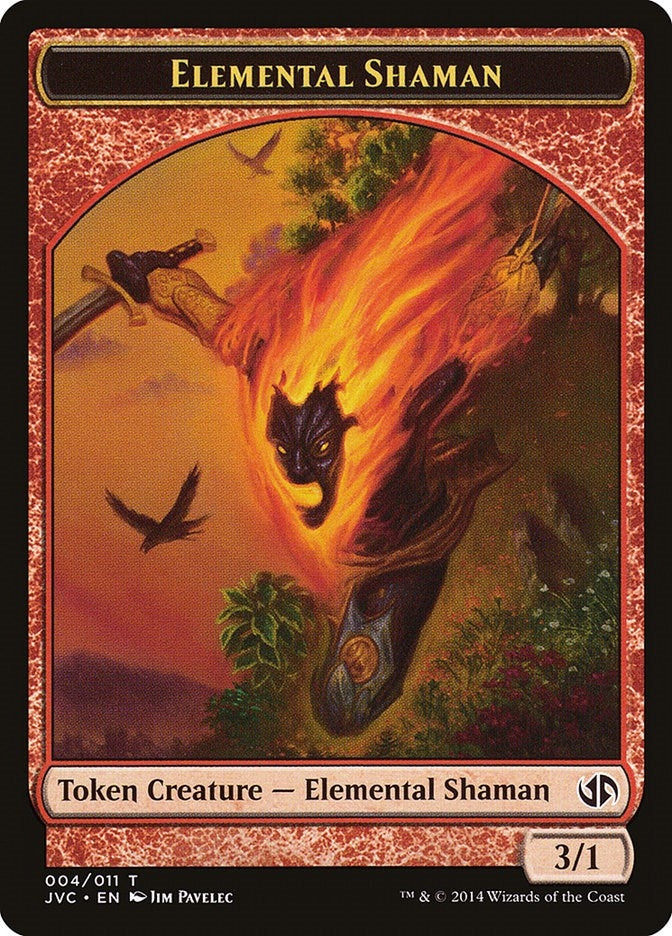 Image for Elemental Shaman Token (4) [Duel Decks: Anthology]