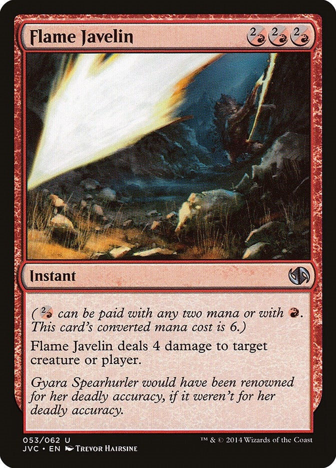 Image for Flame Javelin (53) [Duel Decks: Anthology]