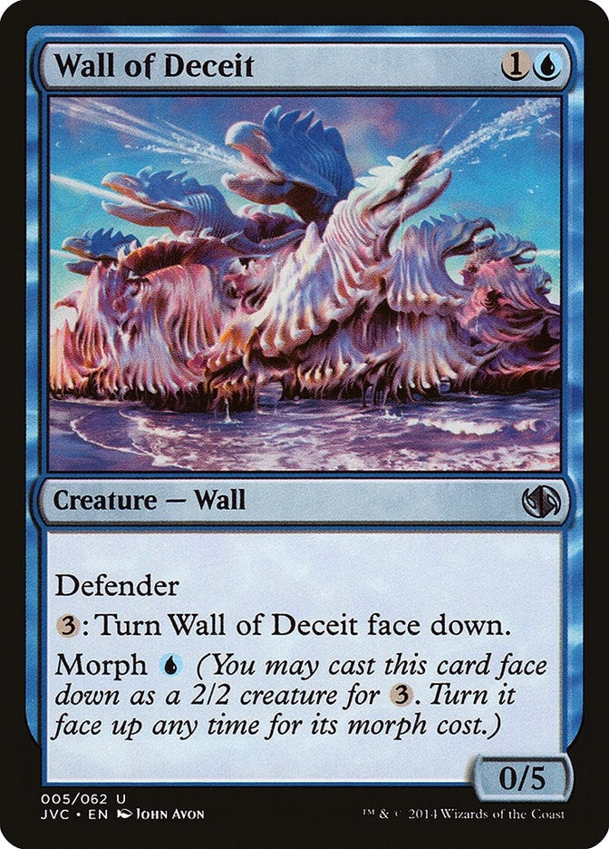 Image for Wall of Deceit (5) [Duel Decks: Anthology]