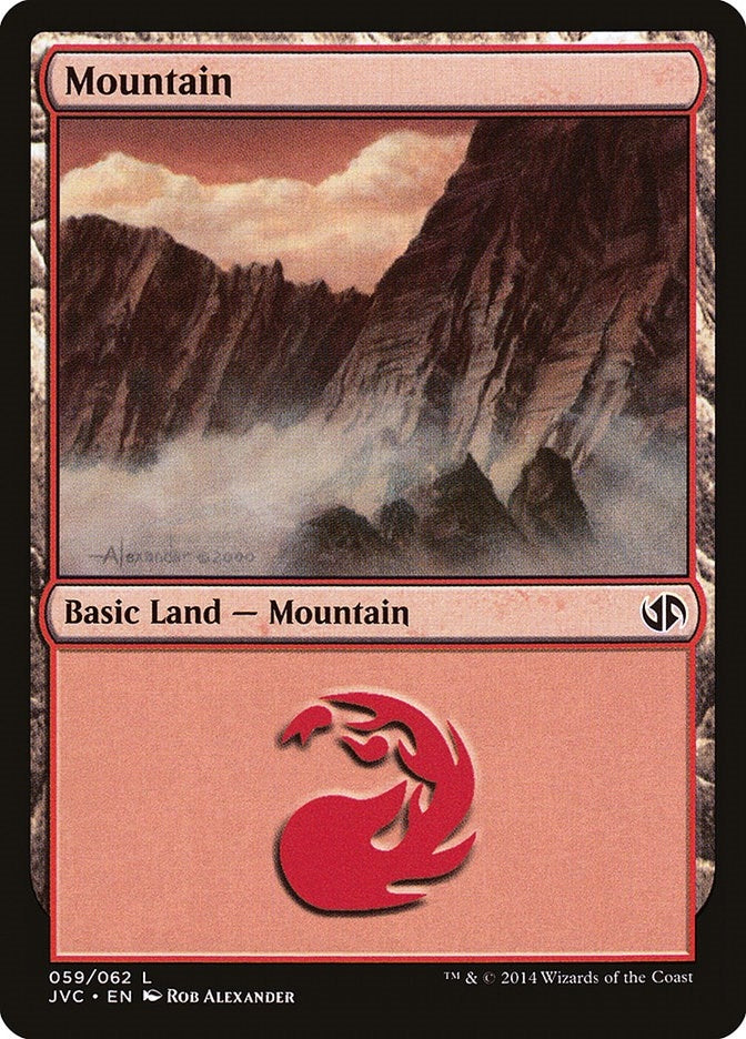 Image for Mountain (059) (JVC) (59) [Duel Decks: Anthology]
