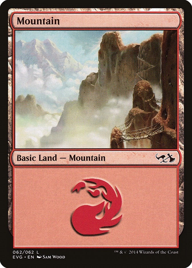 Image for Mountain (062) (EVG) (62) [Duel Decks: Anthology]