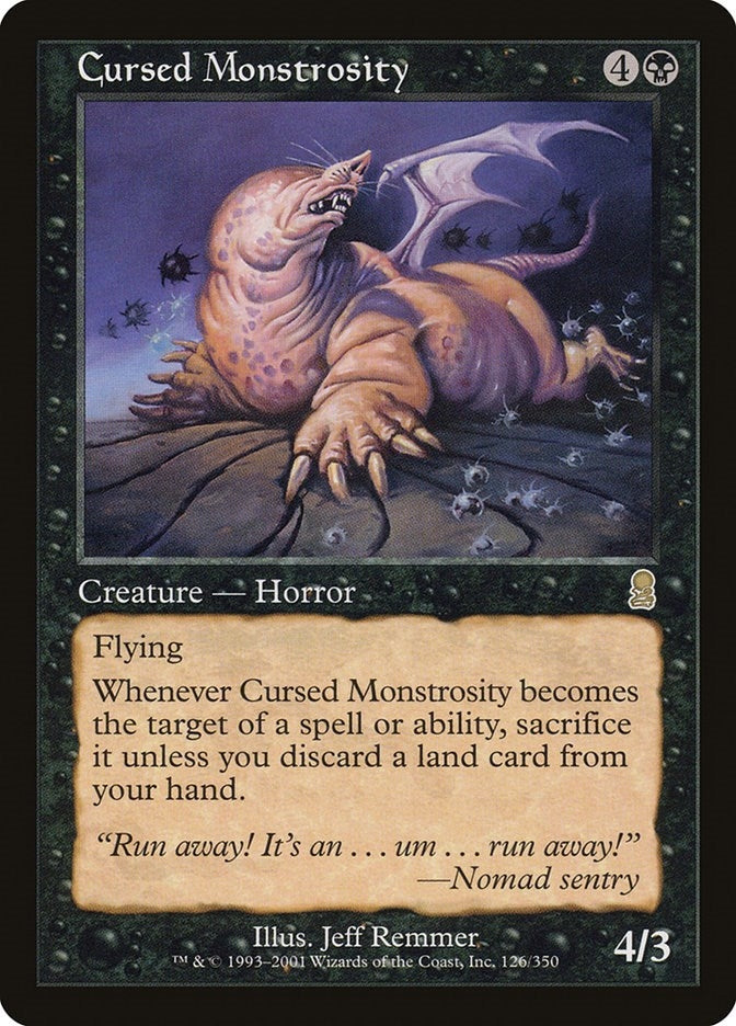 Image for Cursed Monstrosity (126) [Odyssey]