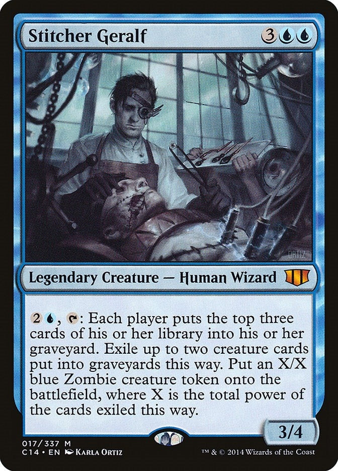 Image for Stitcher Geralf (17) [Commander 2014]