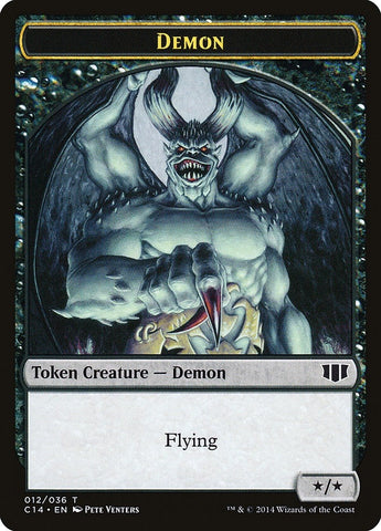 Image for Demon (012) // Zombie (016) Double-Sided Token (12 // 16) [Commander 2014]