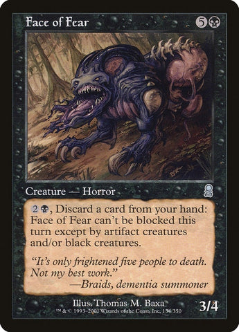 Image for Face of Fear (134) [Odyssey]