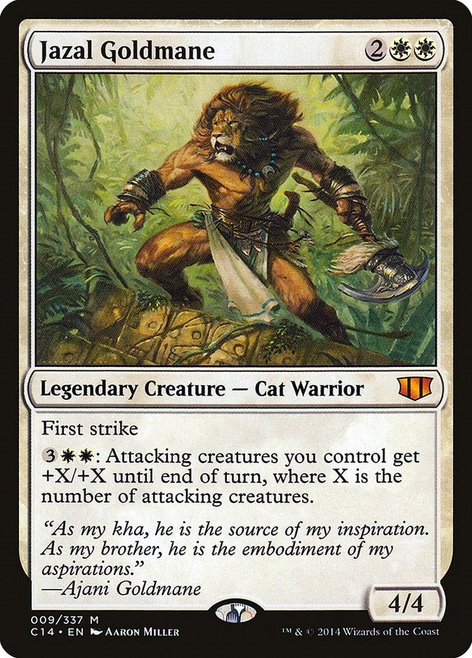 Image for Jazal Goldmane (9) [Commander 2014]