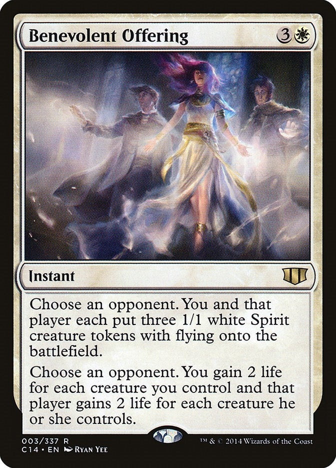 Image for Benevolent Offering (3) [Commander 2014]