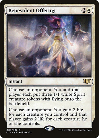 Image for Benevolent Offering (3) [Commander 2014]