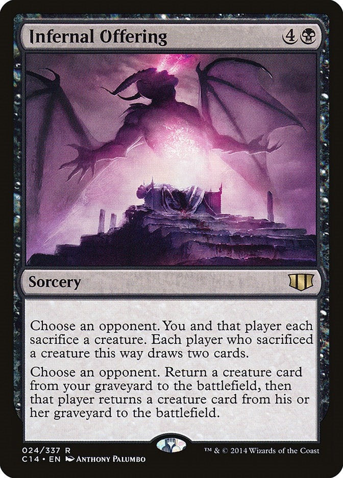 Image for Infernal Offering (24) [Commander 2014]