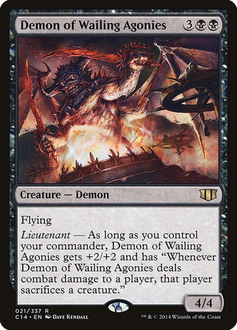 Image for Demon of Wailing Agonies (21) [Commander 2014]