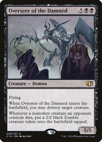 Image for Overseer of the Damned (28) [Commander 2014]