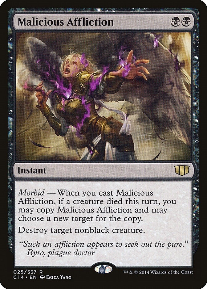 Image for Malicious Affliction (25) [Commander 2014]