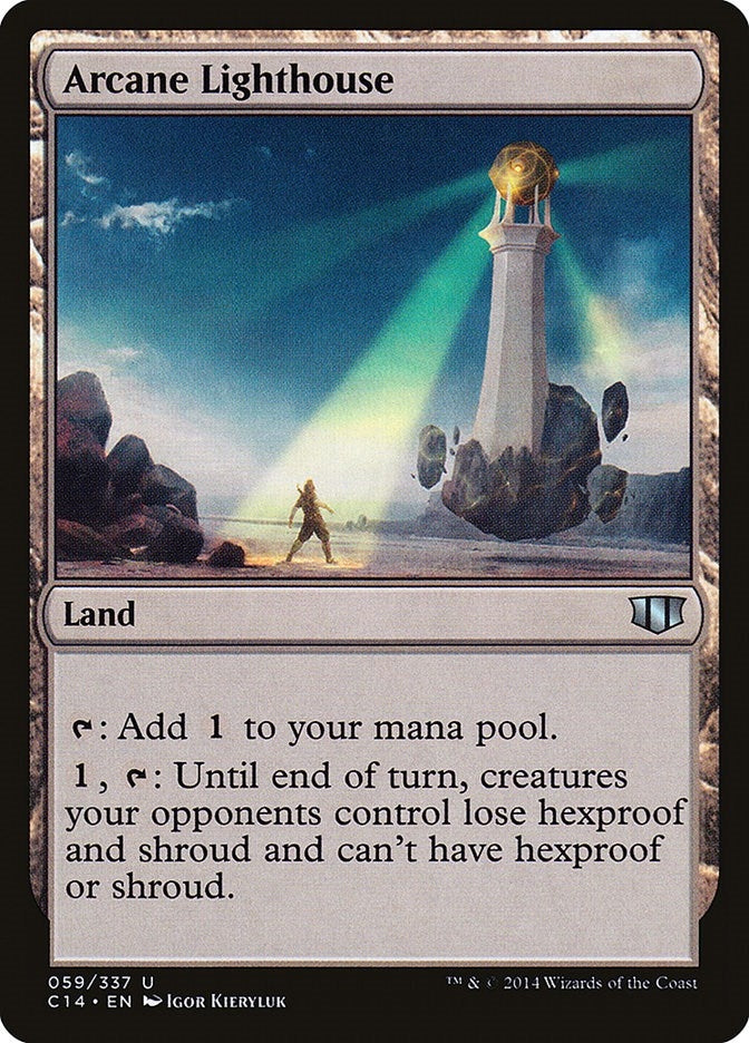 Image for Arcane Lighthouse (59) [Commander 2014]