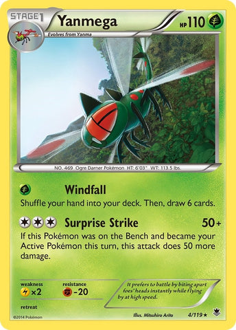 Image for Yanmega (4/119) - Pokemon