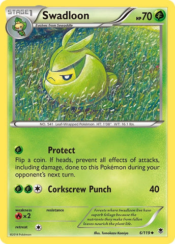 Image for Swadloon (6/119) [XY - Phantom Forces]