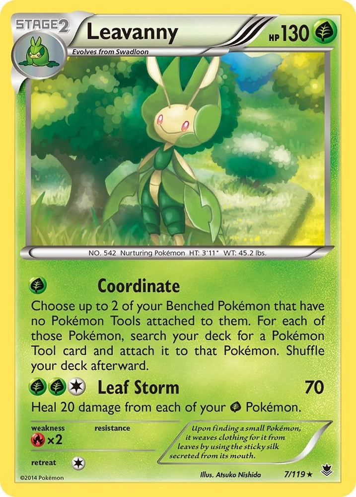 Image for Leavanny (7/119) [XY - Phantom Forces]