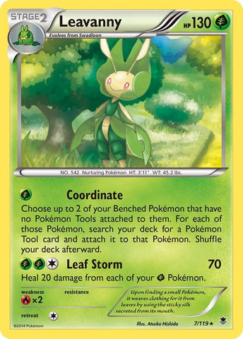 Image for Leavanny (7/119) [XY - Phantom Forces]