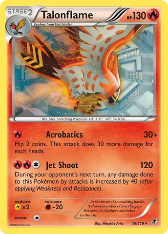 Image for Talonflame (10/119) [XY - Phantom Forces]