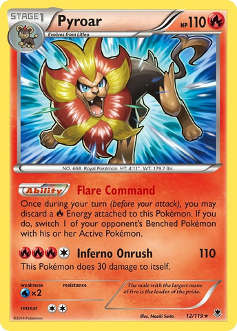 Image for Pyroar (12/119) - Pokemon