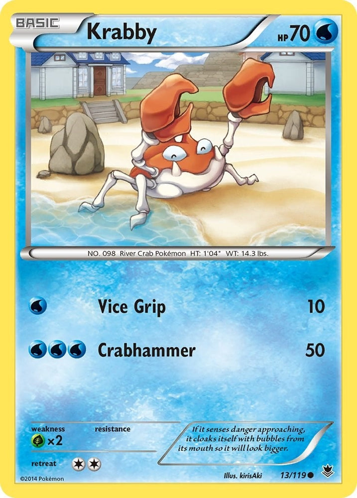 Image for Krabby (13/119) [XY - Phantom Forces]