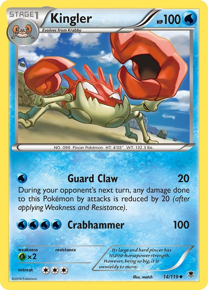 Image for Kingler (14/119) [XY - Phantom Forces]