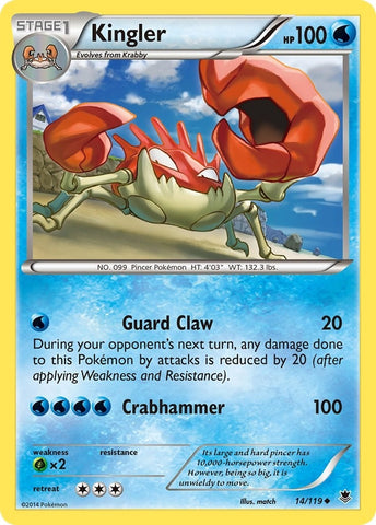 Image for Kingler (14/119) [XY - Phantom Forces]