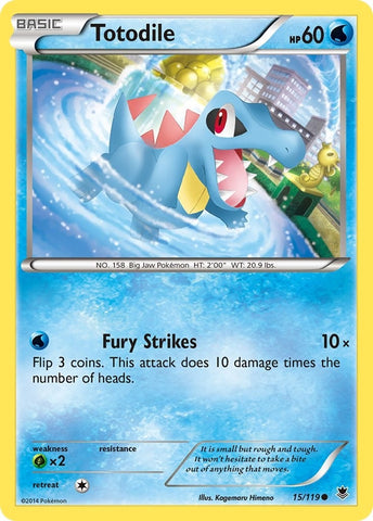 Image for Totodile (15/119) [XY - Phantom Forces]