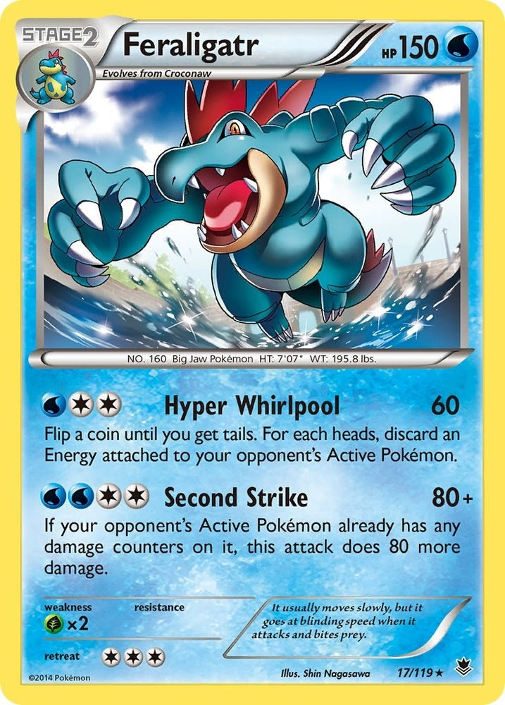 Image for Feraligatr (17/119) [XY - Phantom Forces]