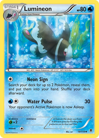 Image for Lumineon (19/119) [XY - Phantom Forces]