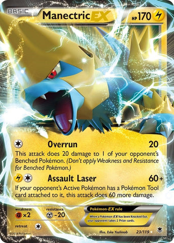 Image for Manectric EX (23/119) [XY - Phantom Forces]