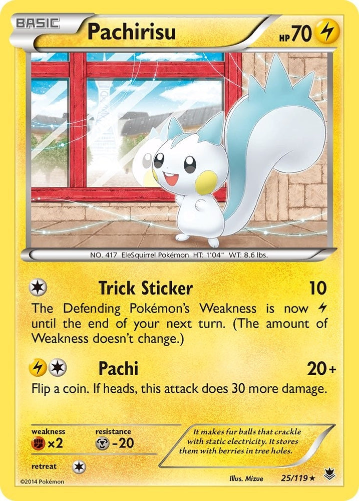 Image for Pachirisu (25/119) [XY - Phantom Forces]