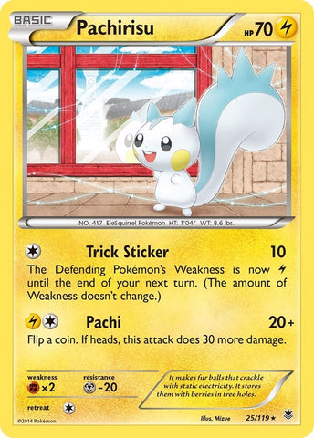 Image for Pachirisu (25/119) [XY - Phantom Forces]