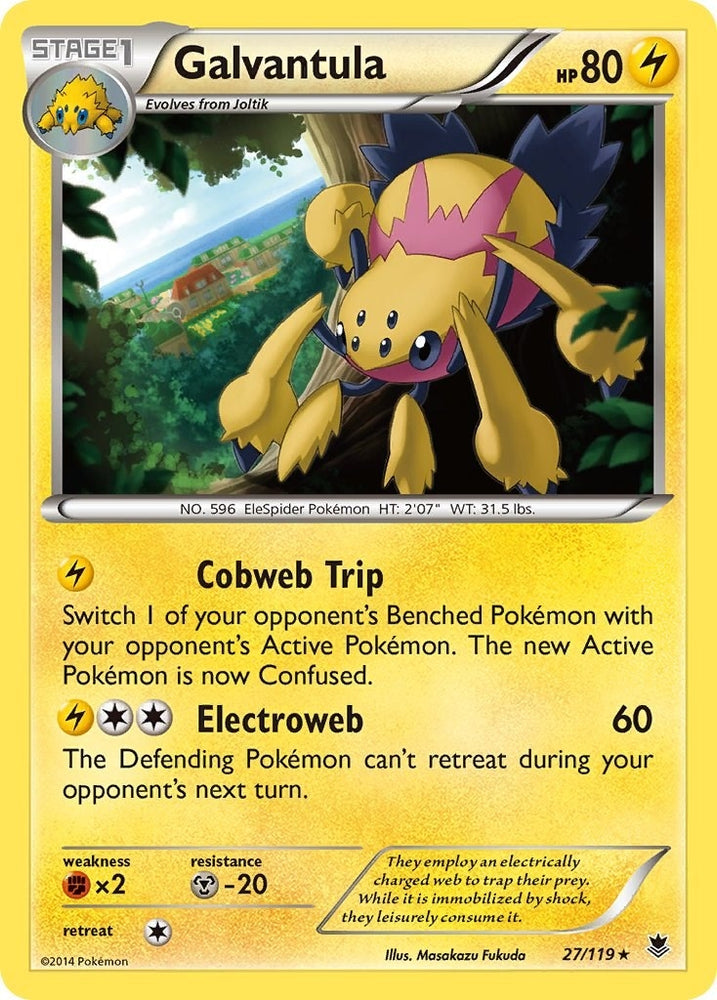 Image for Galvantula (27/119) [XY - Phantom Forces]